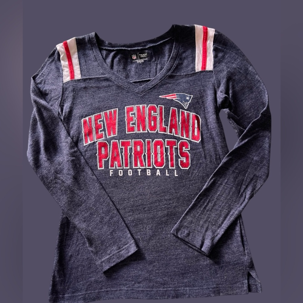 NFL Team Apparel New England Patriots Lightweight Jersey Sz S